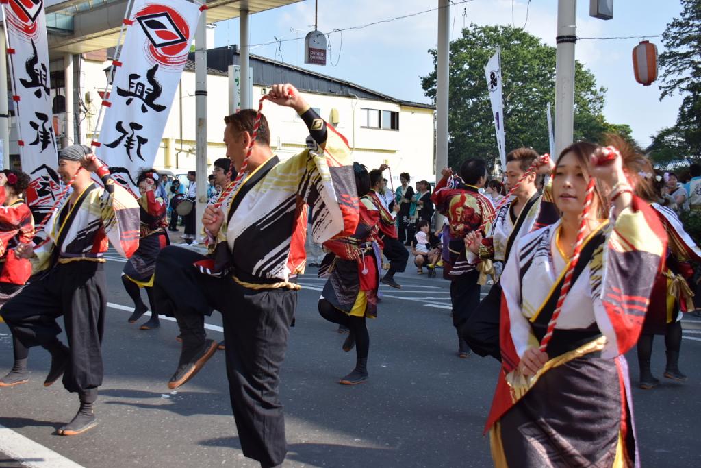 奥州水沢夏まつり2015前編 子供みこし・地方太鼓・干支和まつり・水沢ざっつぁか 2015/08/01