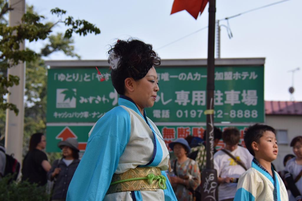 奥州水沢夏まつり2015前編 子供みこし・地方太鼓・干支和まつり・水沢ざっつぁか 2015/08/01