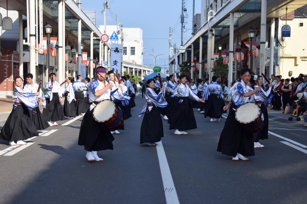 奥州水沢夏まつり2015前編 子供みこし・地方太鼓・干支和まつり・水沢ざっつぁか 2015/08/01