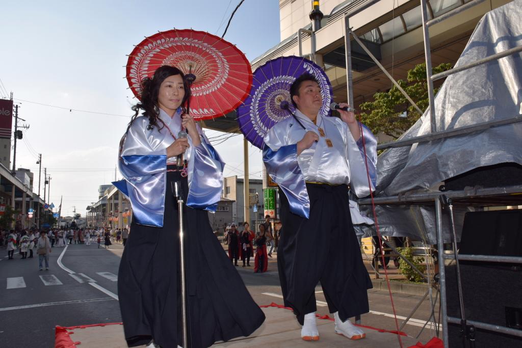 奥州水沢夏まつり2015前編 子供みこし・地方太鼓・干支和まつり・水沢ざっつぁか 2015/08/01