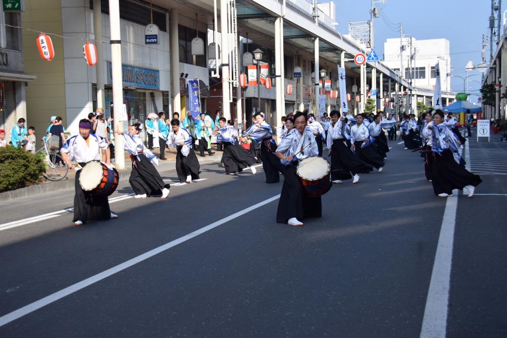 奥州水沢夏まつり2015前編 子供みこし・地方太鼓・干支和まつり・水沢ざっつぁか 2015/08/01