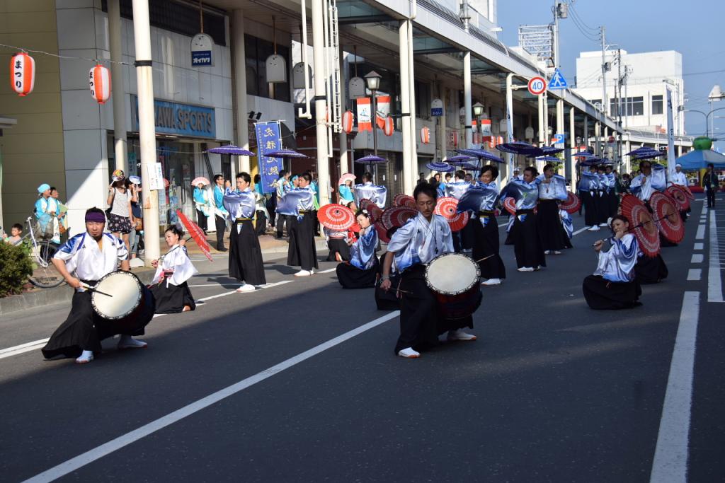 奥州水沢夏まつり2015前編 子供みこし・地方太鼓・干支和まつり・水沢ざっつぁか 2015/08/01