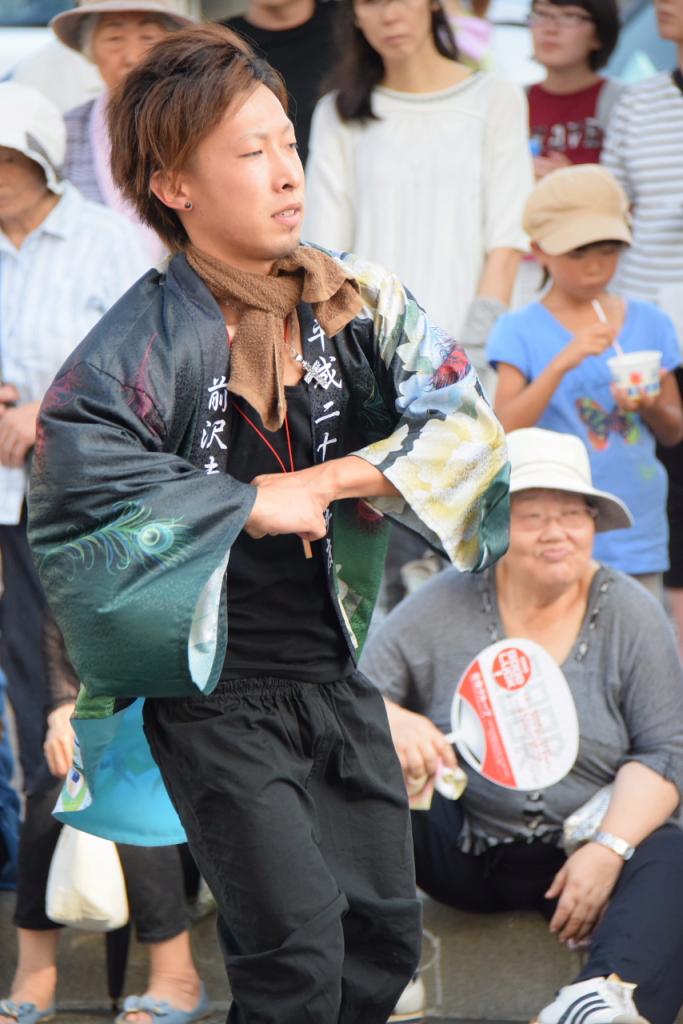 奥州水沢夏まつり2015前編 子供みこし・地方太鼓・干支和まつり・水沢ざっつぁか 2015/08/01