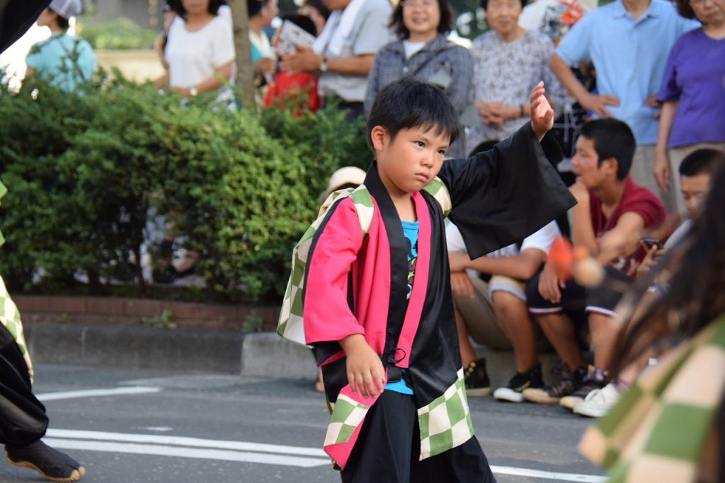 奥州水沢夏まつり2015前編 子供みこし・地方太鼓・干支和まつり・水沢ざっつぁか 2015/08/01