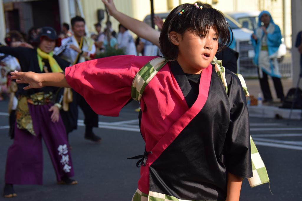 奥州水沢夏まつり2015前編 子供みこし・地方太鼓・干支和まつり・水沢ざっつぁか 2015/08/01