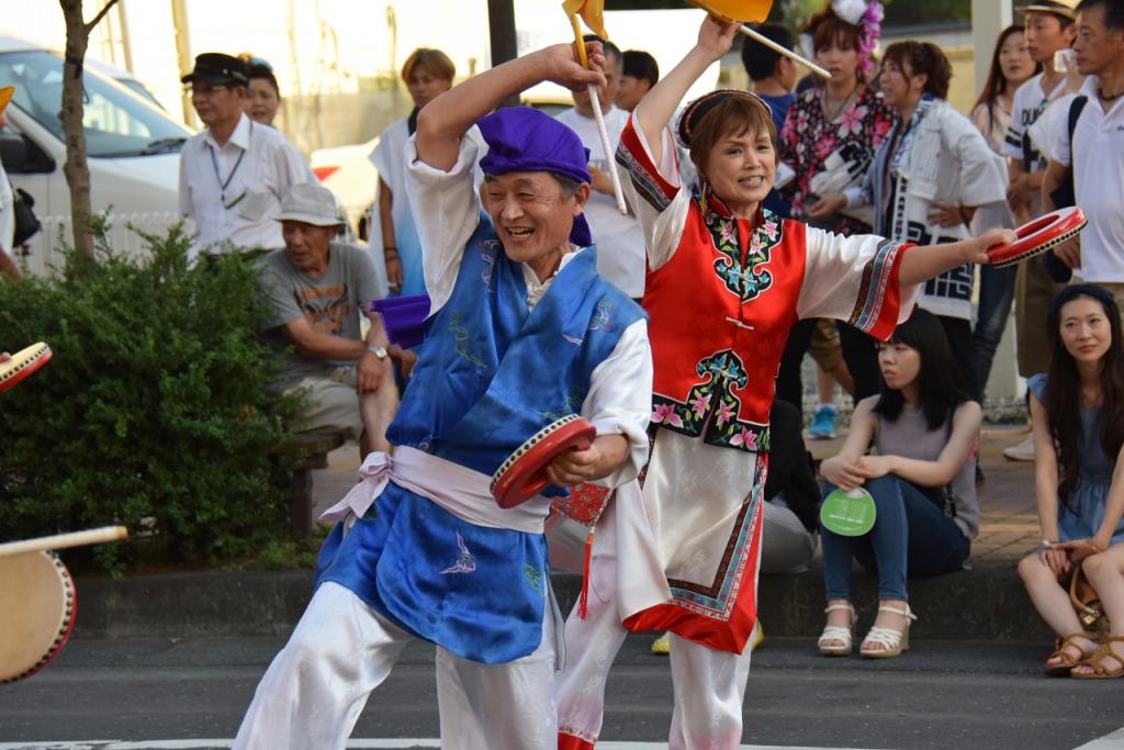 奥州水沢夏まつり2015前編 子供みこし・地方太鼓・干支和まつり・水沢ざっつぁか 2015/08/01