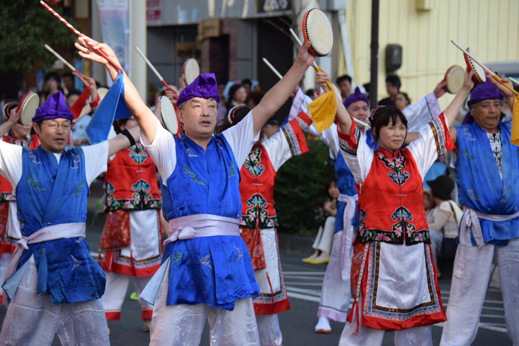 奥州水沢夏まつり2015前編 子供みこし・地方太鼓・干支和まつり・水沢ざっつぁか 2015/08/01