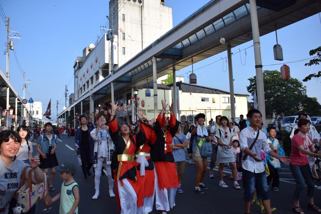 奥州水沢夏まつり2015前編 子供みこし・地方太鼓・干支和まつり・水沢ざっつぁか 2015/08/01