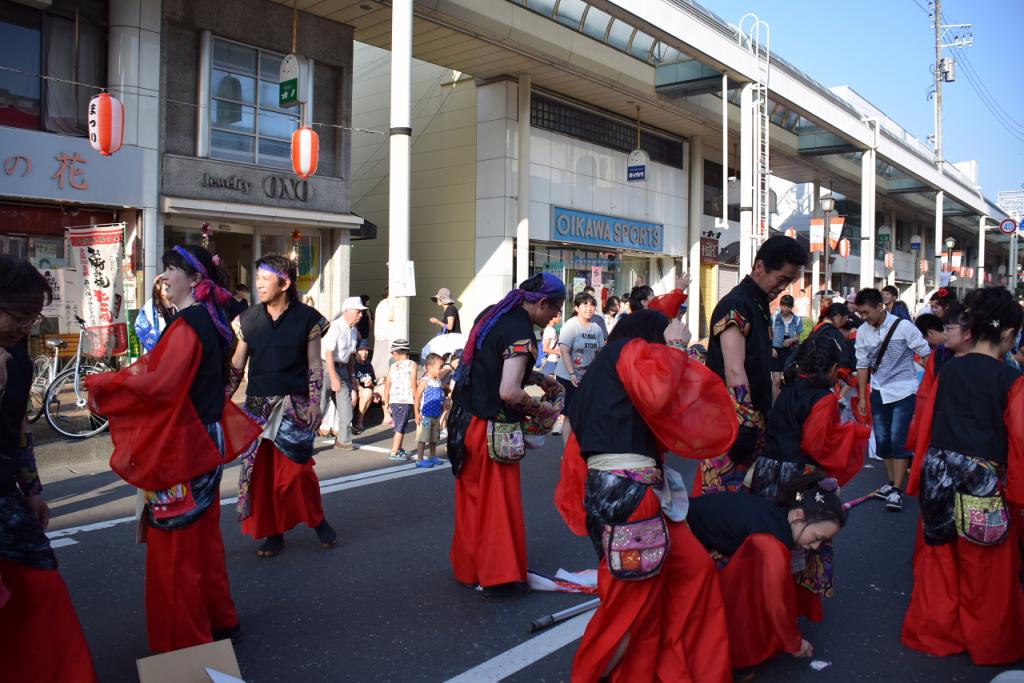 奥州水沢夏まつり2015前編 子供みこし・地方太鼓・干支和まつり・水沢ざっつぁか 2015/08/01