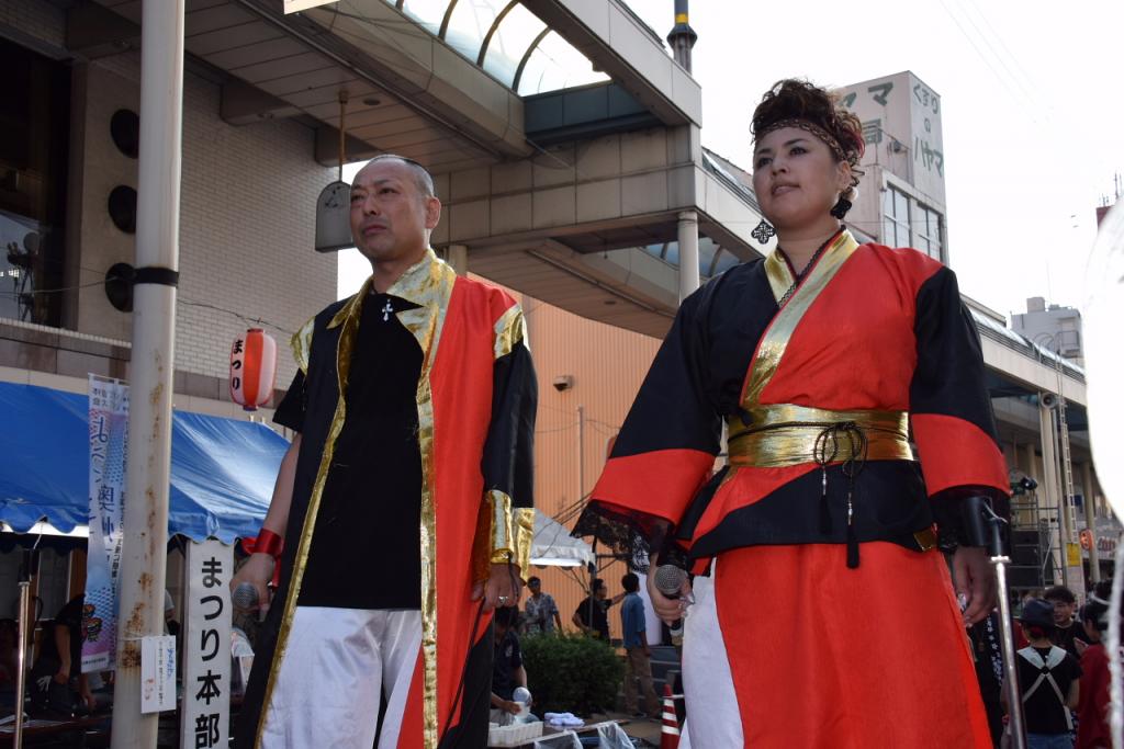 奥州水沢夏まつり2015前編 子供みこし・地方太鼓・干支和まつり・水沢ざっつぁか 2015/08/01