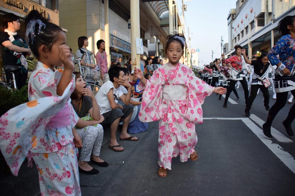 奥州水沢夏まつり2015前編 子供みこし・地方太鼓・干支和まつり・水沢ざっつぁか 2015/08/01