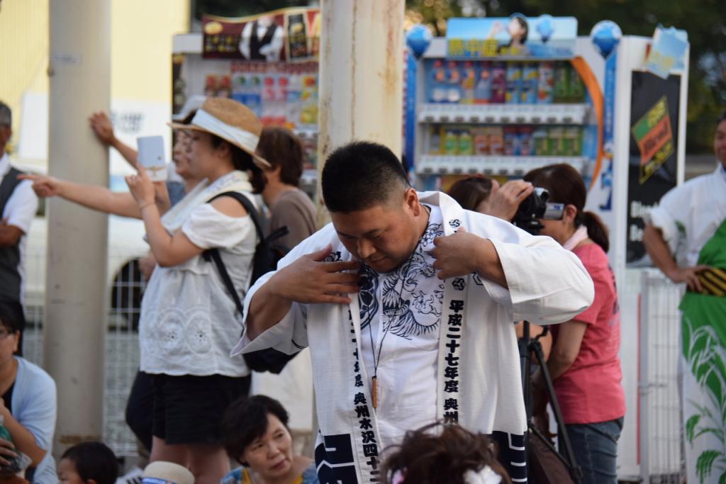奥州水沢夏まつり2015前編 子供みこし・地方太鼓・干支和まつり・水沢ざっつぁか 2015/08/01