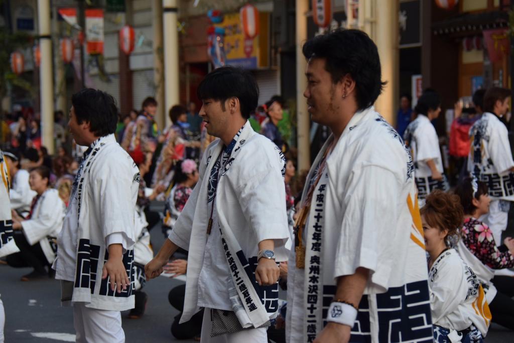 奥州水沢夏まつり2015前編 子供みこし・地方太鼓・干支和まつり・水沢ざっつぁか 2015/08/01
