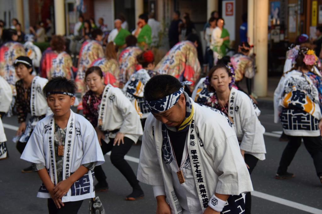 奥州水沢夏まつり2015前編 子供みこし・地方太鼓・干支和まつり・水沢ざっつぁか 2015/08/01