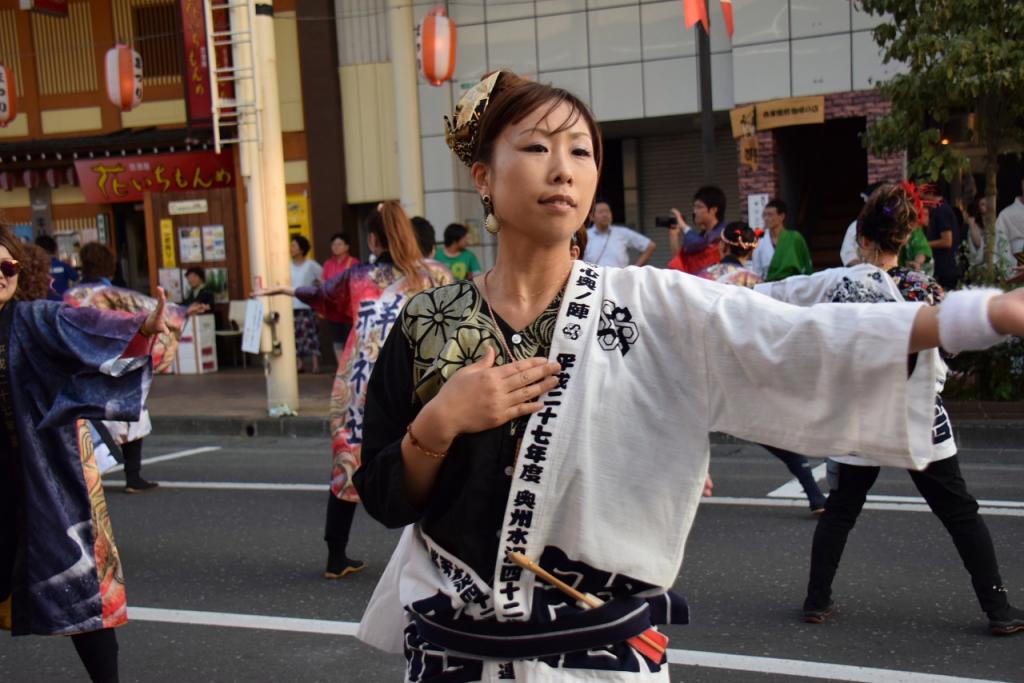 奥州水沢夏まつり2015前編 子供みこし・地方太鼓・干支和まつり・水沢ざっつぁか 2015/08/01