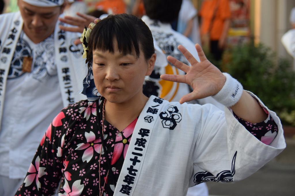 奥州水沢夏まつり2015前編 子供みこし・地方太鼓・干支和まつり・水沢ざっつぁか 2015/08/01