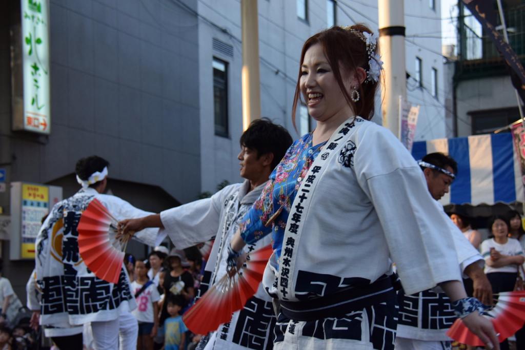 奥州水沢夏まつり2015前編 子供みこし・地方太鼓・干支和まつり・水沢ざっつぁか 2015/08/01