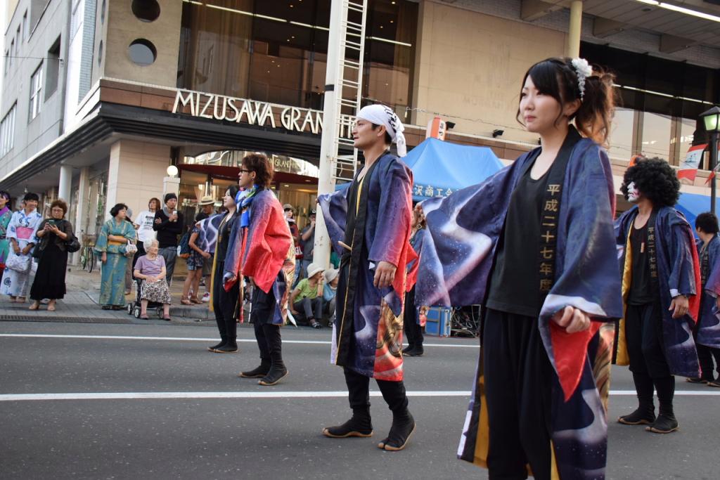 奥州水沢夏まつり2015前編 子供みこし・地方太鼓・干支和まつり・水沢ざっつぁか 2015/08/01