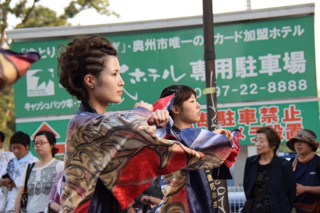 奥州水沢夏まつり2015前編 子供みこし・地方太鼓・干支和まつり・水沢ざっつぁか 2015/08/01