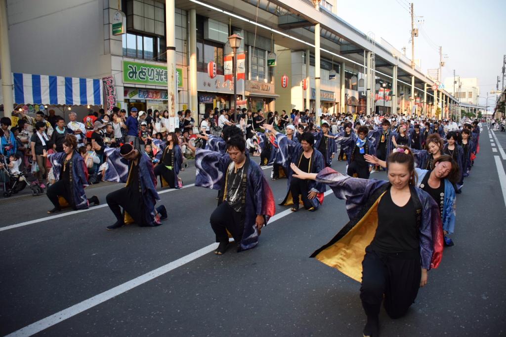 奥州水沢夏まつり2015前編 子供みこし・地方太鼓・干支和まつり・水沢ざっつぁか 2015/08/01