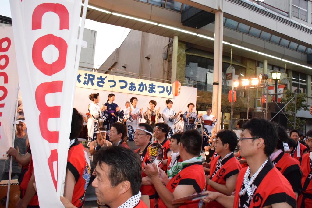 奥州水沢夏まつり2015前編 子供みこし・地方太鼓・干支和まつり・水沢ざっつぁか 2015/08/01