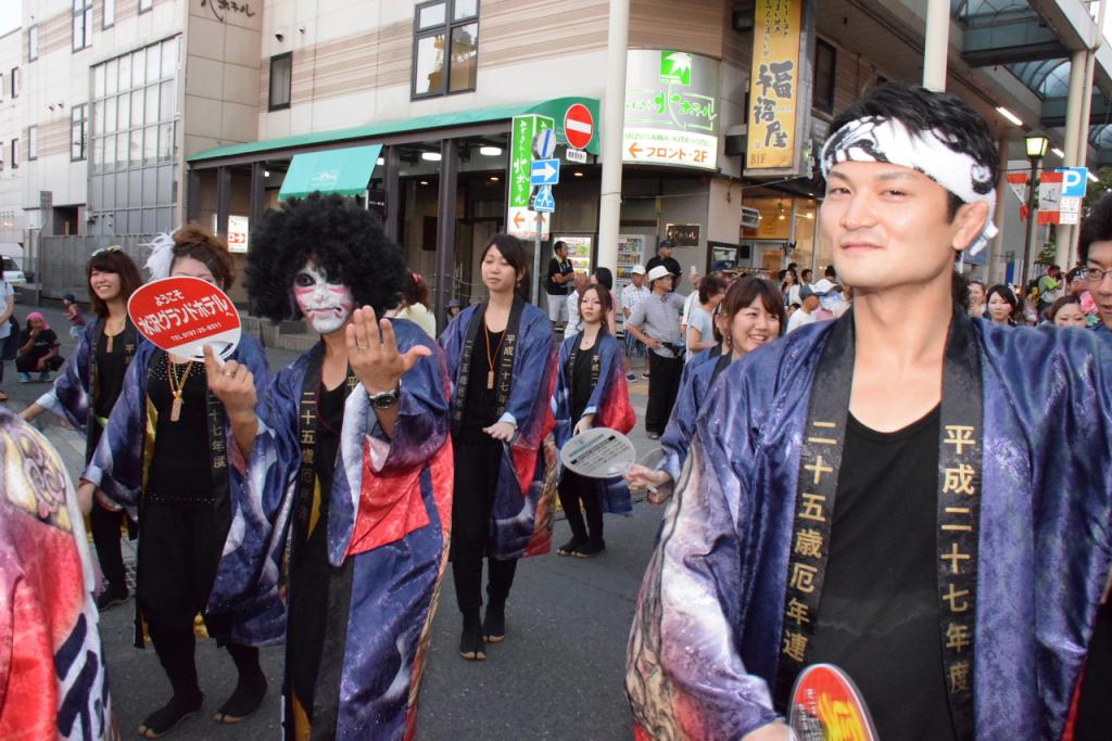 奥州水沢夏まつり2015前編 子供みこし・地方太鼓・干支和まつり・水沢ざっつぁか 2015/08/01
