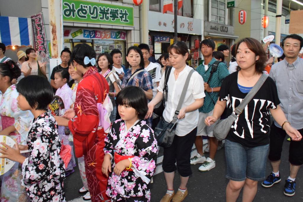 奥州水沢夏まつり2015前編 子供みこし・地方太鼓・干支和まつり・水沢ざっつぁか 2015/08/01