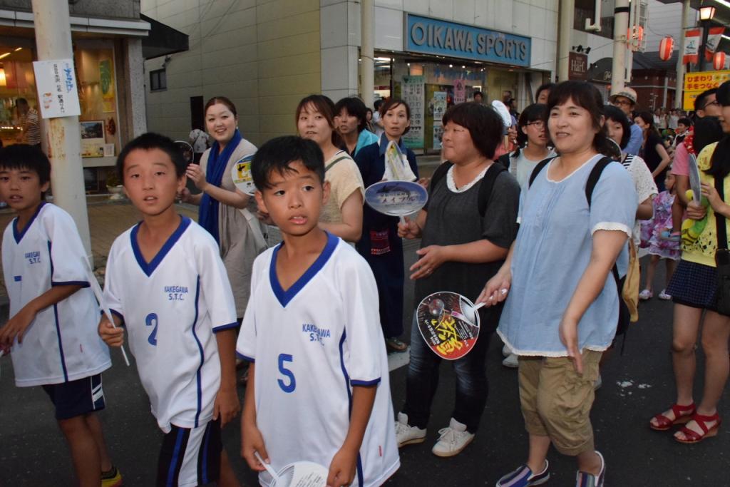 奥州水沢夏まつり2015前編 子供みこし・地方太鼓・干支和まつり・水沢ざっつぁか 2015/08/01