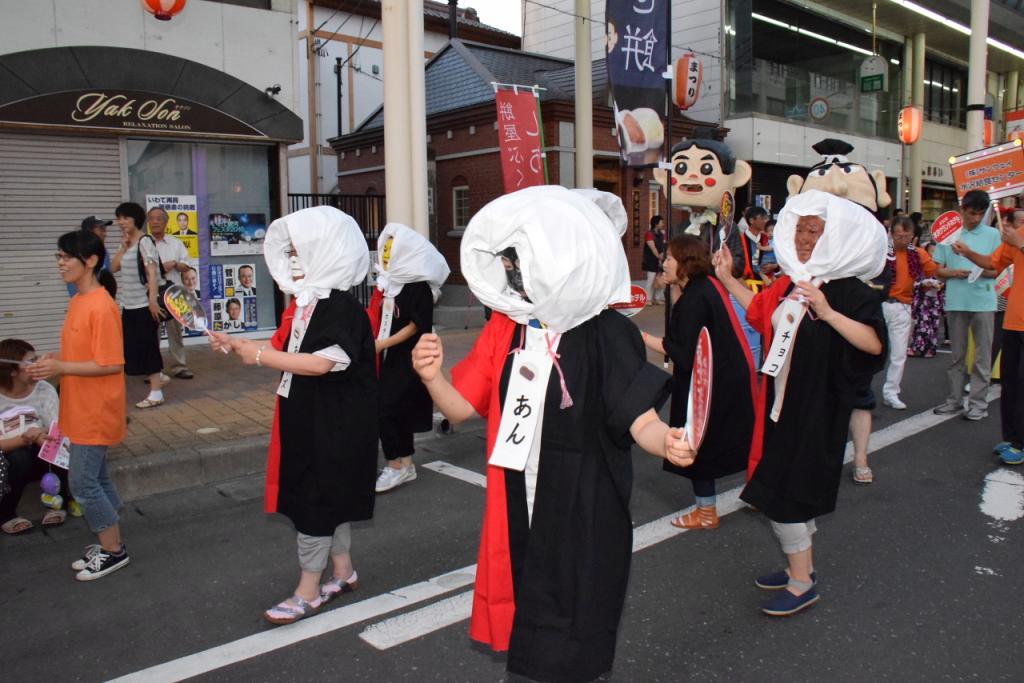 奥州水沢夏まつり2015前編 子供みこし・地方太鼓・干支和まつり・水沢ざっつぁか 2015/08/01