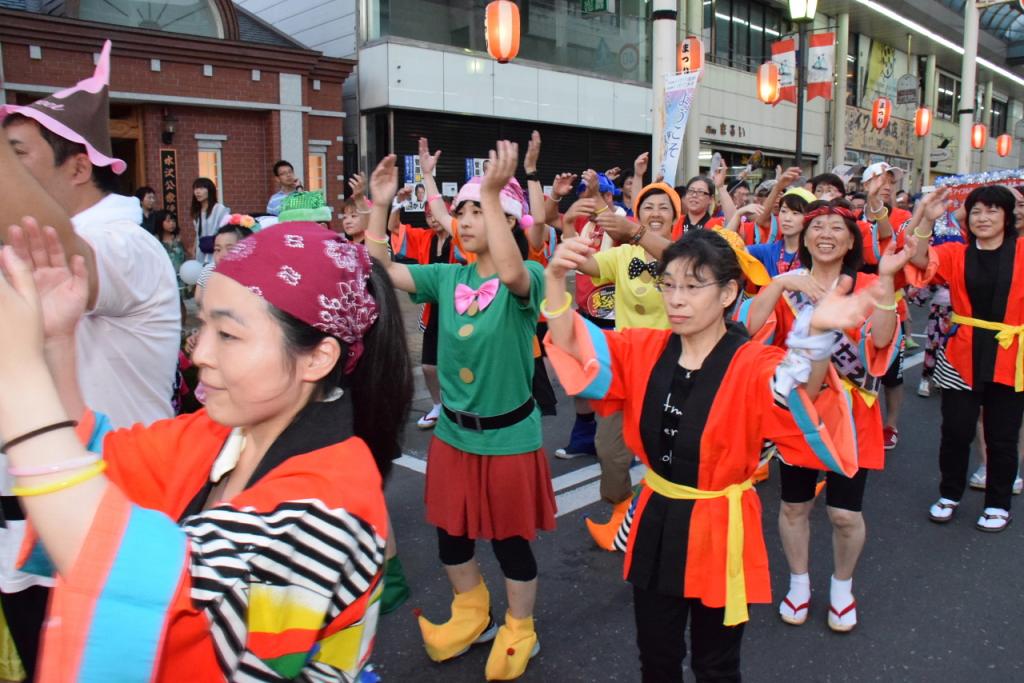 奥州水沢夏まつり2015前編 子供みこし・地方太鼓・干支和まつり・水沢ざっつぁか 2015/08/01