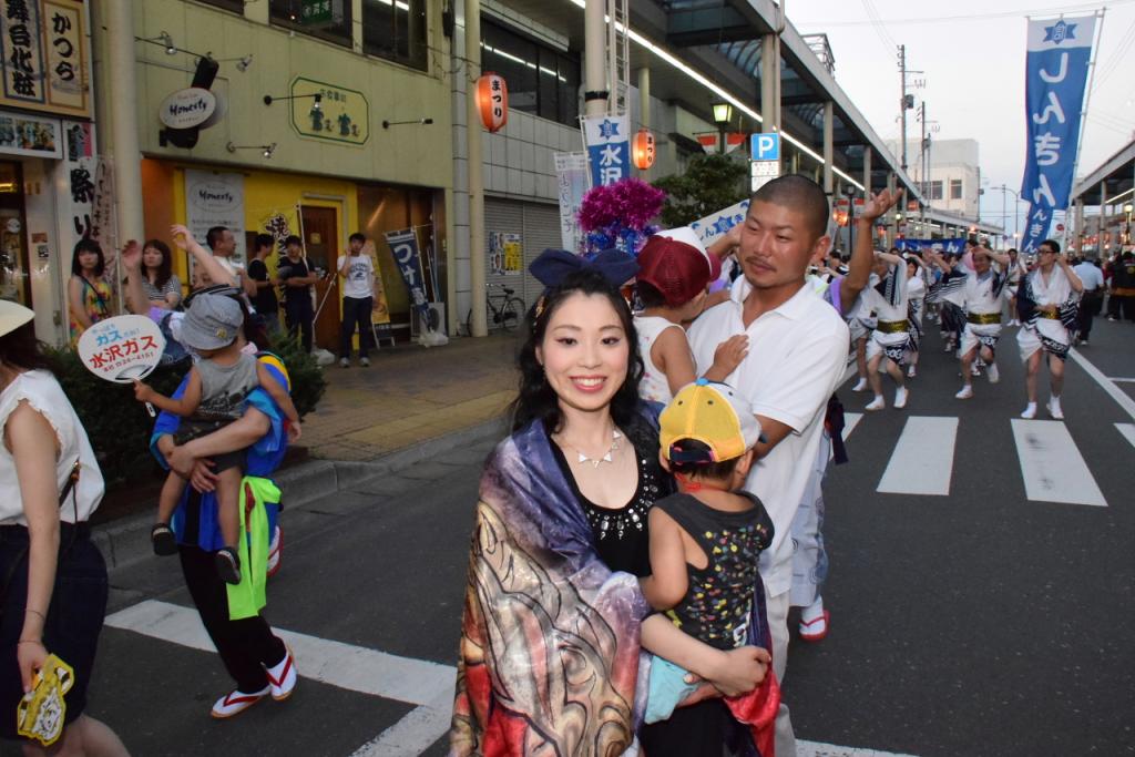 奥州水沢夏まつり2015前編 子供みこし・地方太鼓・干支和まつり・水沢ざっつぁか 2015/08/01