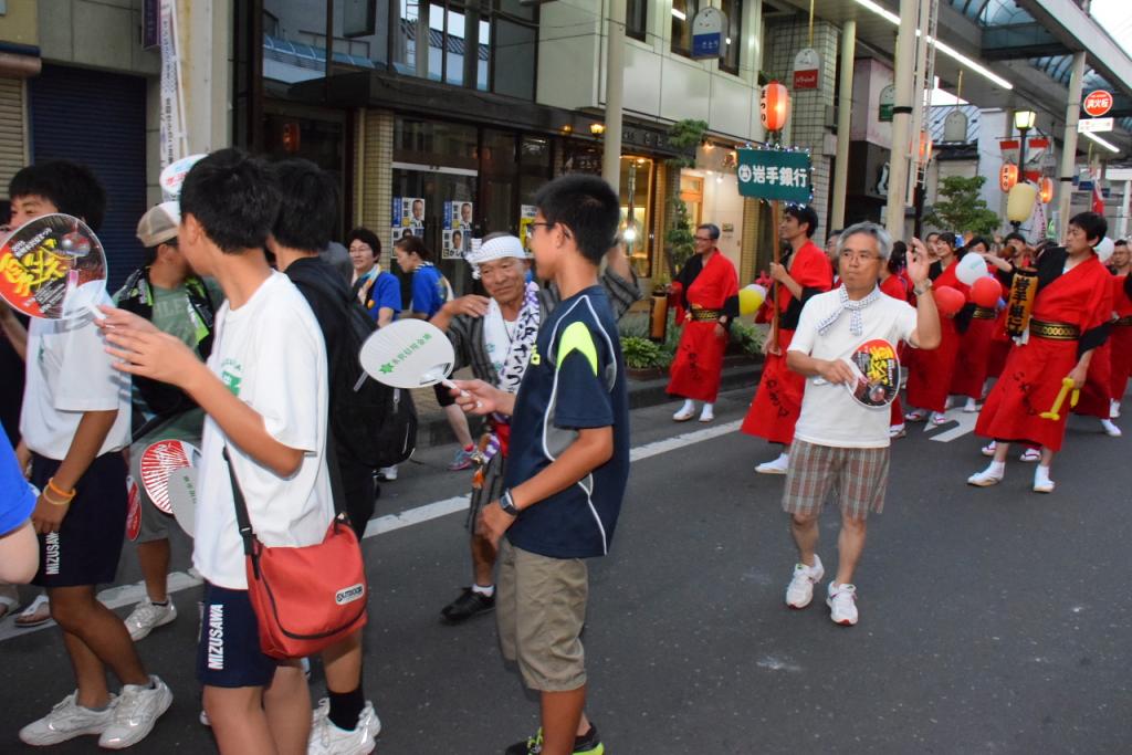 奥州水沢夏まつり2015前編 子供みこし・地方太鼓・干支和まつり・水沢ざっつぁか 2015/08/01