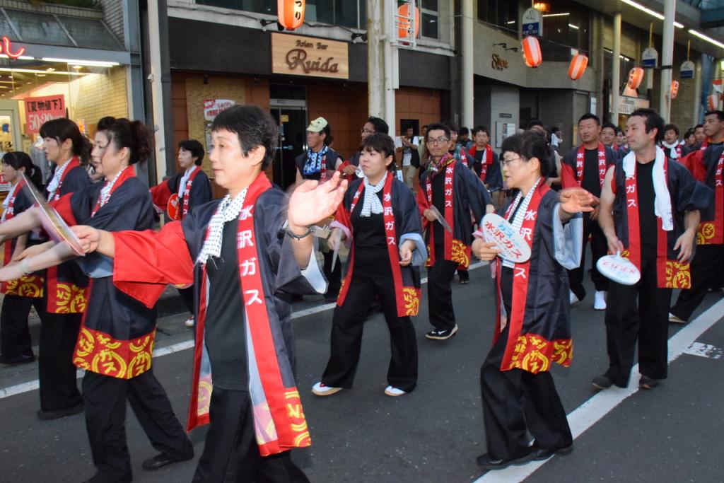 奥州水沢夏まつり2015前編 子供みこし・地方太鼓・干支和まつり・水沢ざっつぁか 2015/08/01