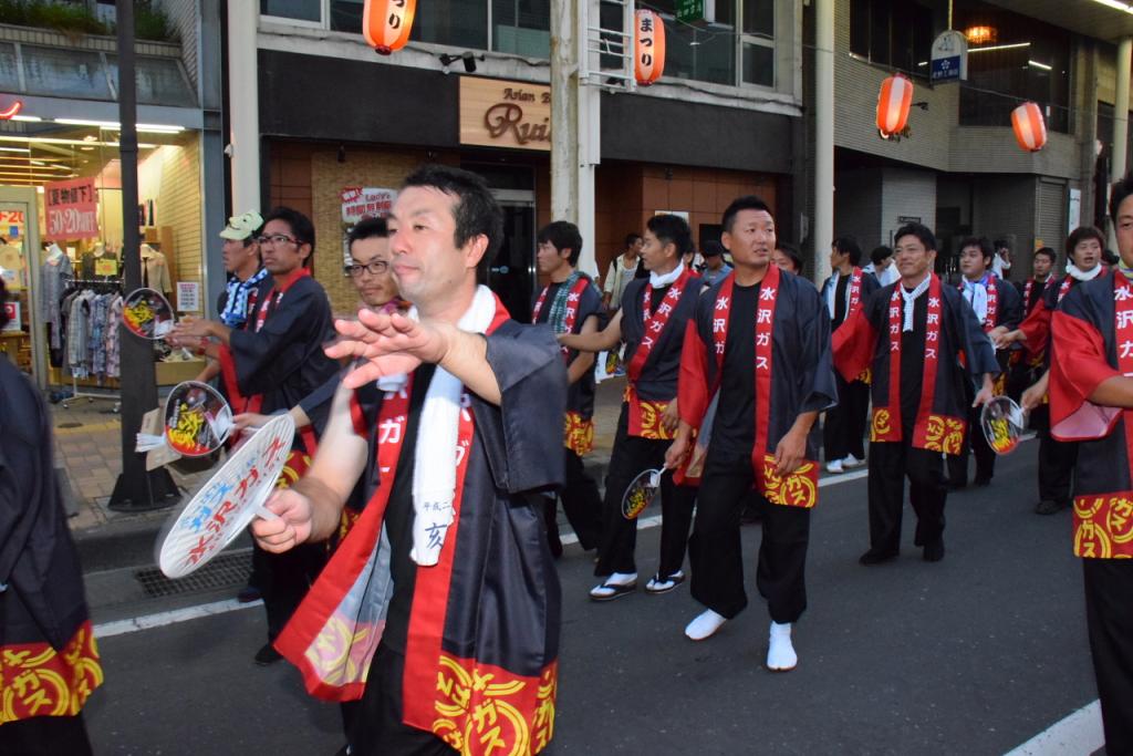奥州水沢夏まつり2015前編 子供みこし・地方太鼓・干支和まつり・水沢ざっつぁか 2015/08/01