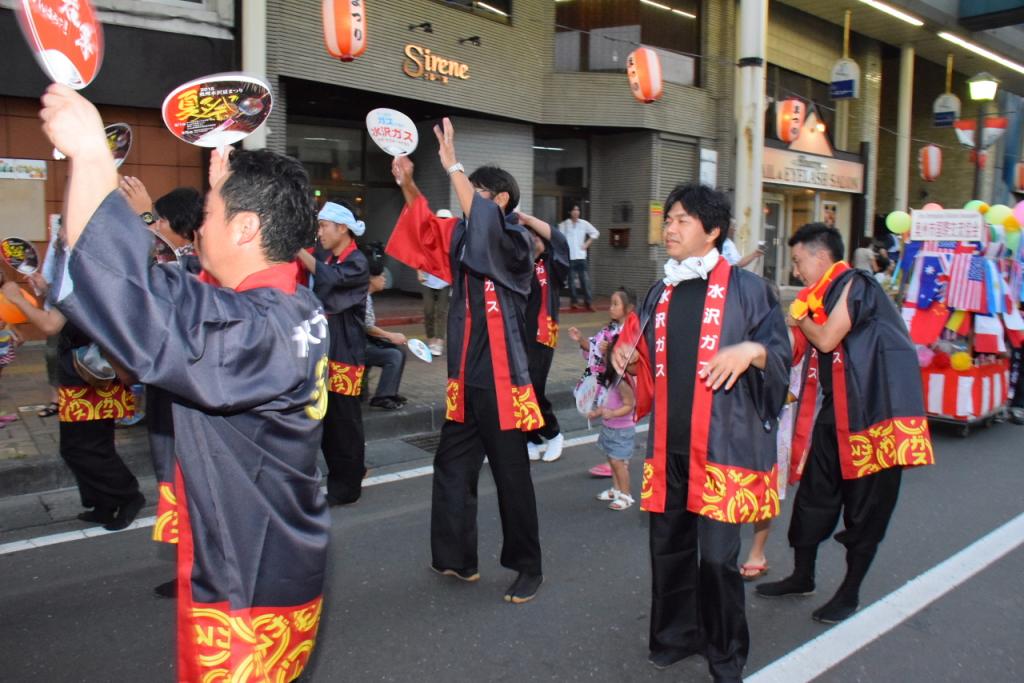 奥州水沢夏まつり2015前編 子供みこし・地方太鼓・干支和まつり・水沢ざっつぁか 2015/08/01