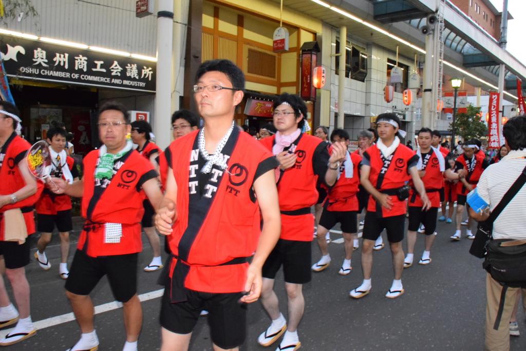 奥州水沢夏まつり2015前編 子供みこし・地方太鼓・干支和まつり・水沢ざっつぁか 2015/08/01