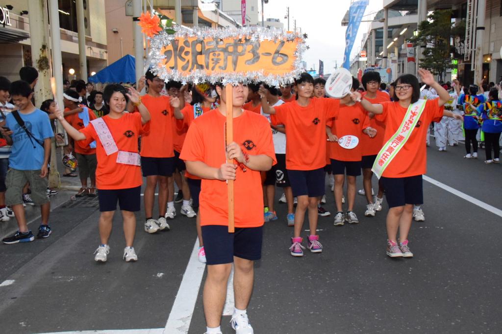 奥州水沢夏まつり2015前編 子供みこし・地方太鼓・干支和まつり・水沢ざっつぁか 2015/08/01