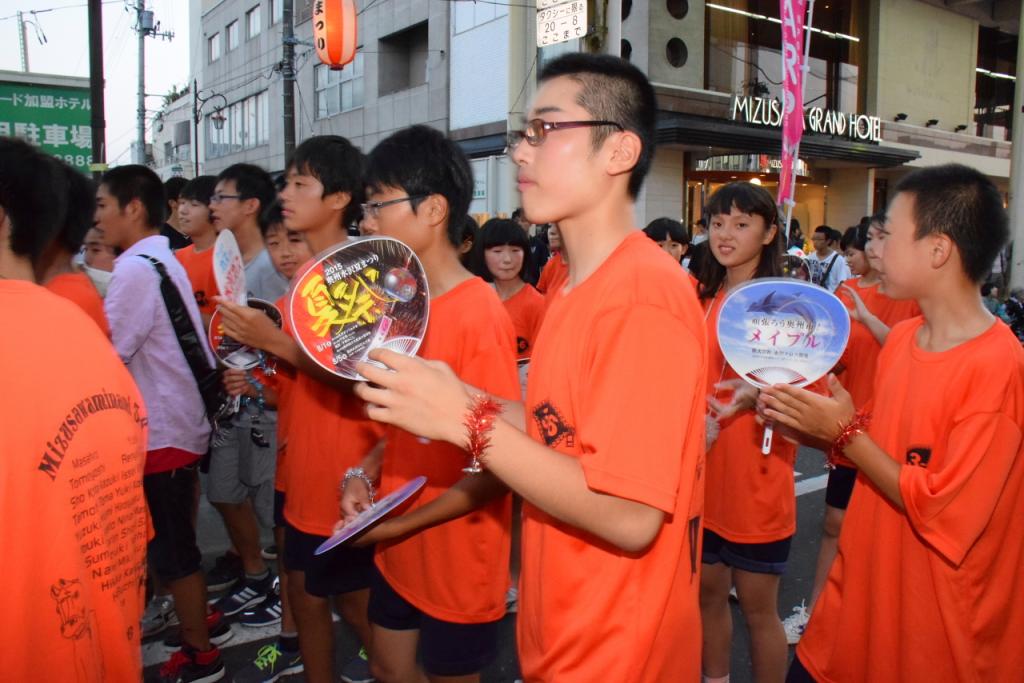 奥州水沢夏まつり2015前編 子供みこし・地方太鼓・干支和まつり・水沢ざっつぁか 2015/08/01