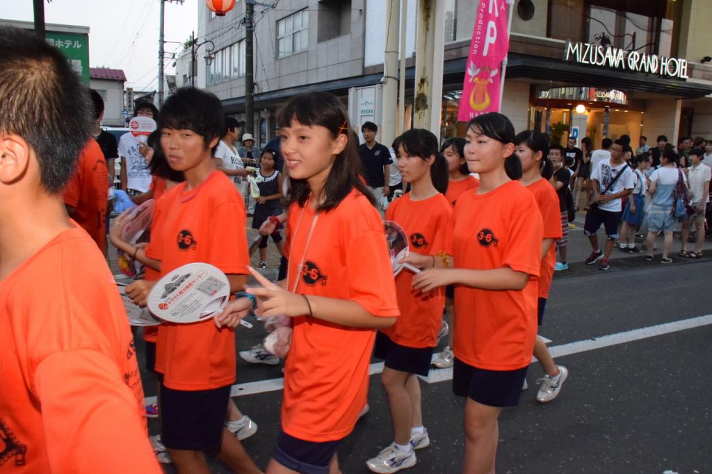 奥州水沢夏まつり2015前編 子供みこし・地方太鼓・干支和まつり・水沢ざっつぁか 2015/08/01