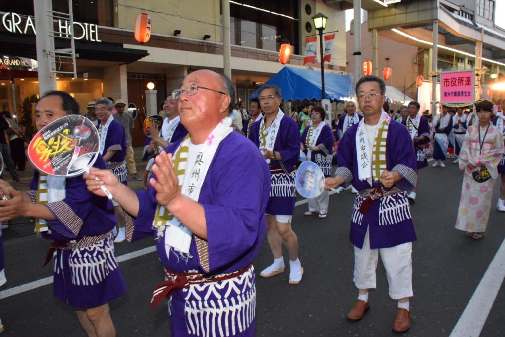 奥州水沢夏まつり2015前編 子供みこし・地方太鼓・干支和まつり・水沢ざっつぁか 2015/08/01