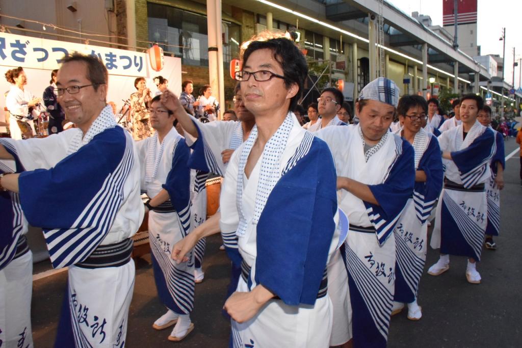 奥州水沢夏まつり2015前編 子供みこし・地方太鼓・干支和まつり・水沢ざっつぁか 2015/08/01