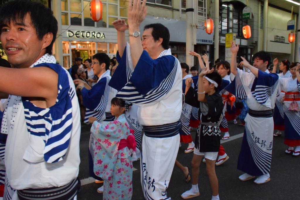 奥州水沢夏まつり2015前編 子供みこし・地方太鼓・干支和まつり・水沢ざっつぁか 2015/08/01