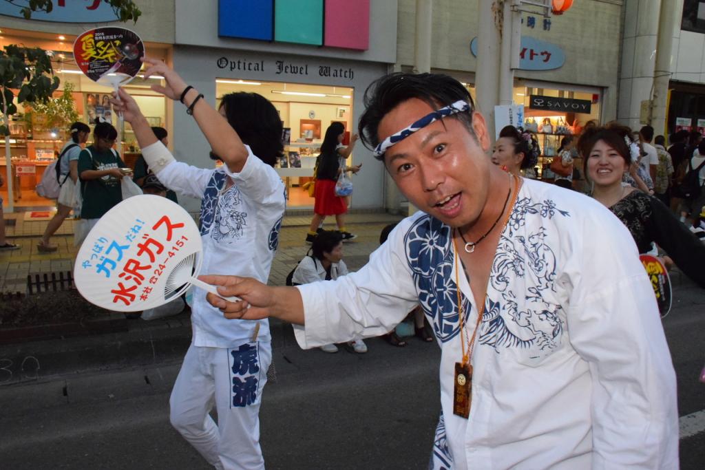 奥州水沢夏まつり2015前編 子供みこし・地方太鼓・干支和まつり・水沢ざっつぁか 2015/08/01