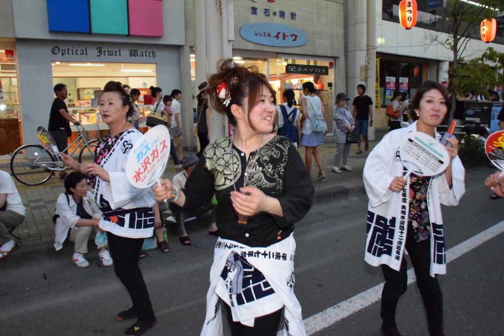 奥州水沢夏まつり2015前編 子供みこし・地方太鼓・干支和まつり・水沢ざっつぁか 2015/08/01
