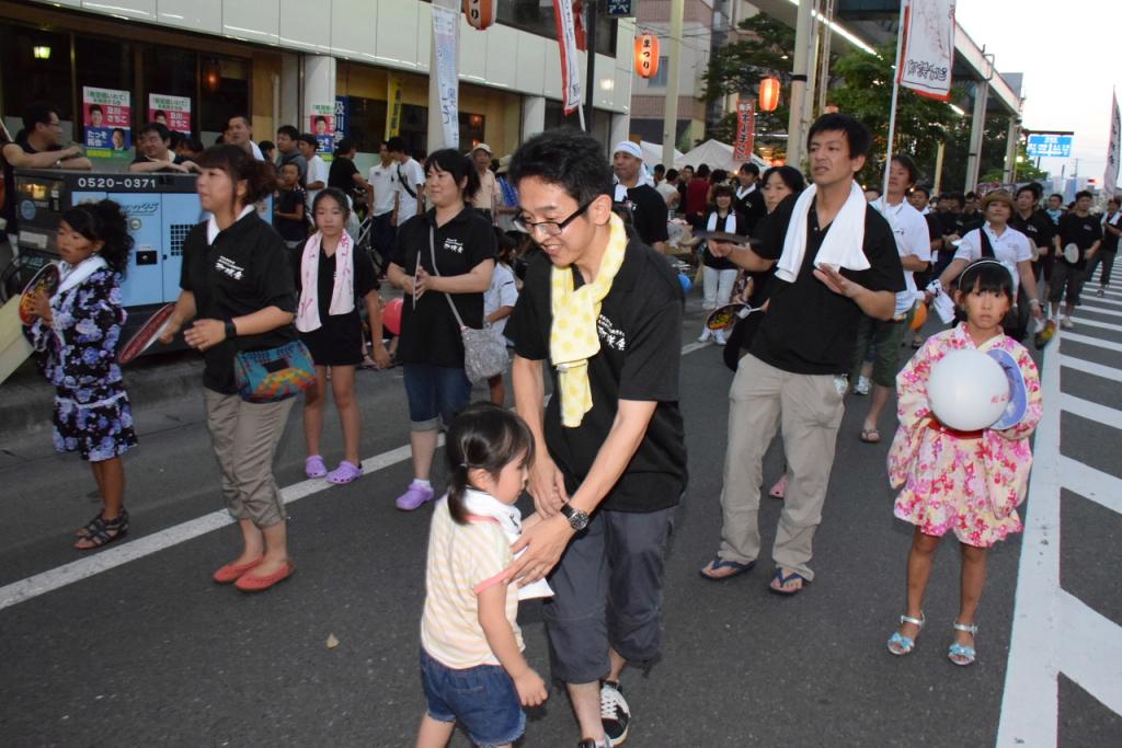 奥州水沢夏まつり2015前編 子供みこし・地方太鼓・干支和まつり・水沢ざっつぁか 2015/08/01