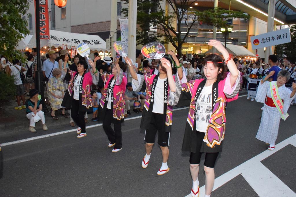 奥州水沢夏まつり2015前編 子供みこし・地方太鼓・干支和まつり・水沢ざっつぁか 2015/08/01