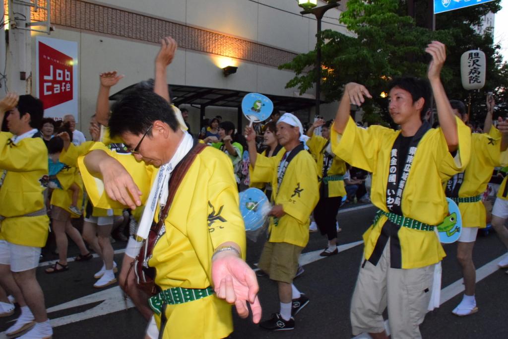 奥州水沢夏まつり2015前編 子供みこし・地方太鼓・干支和まつり・水沢ざっつぁか 2015/08/01