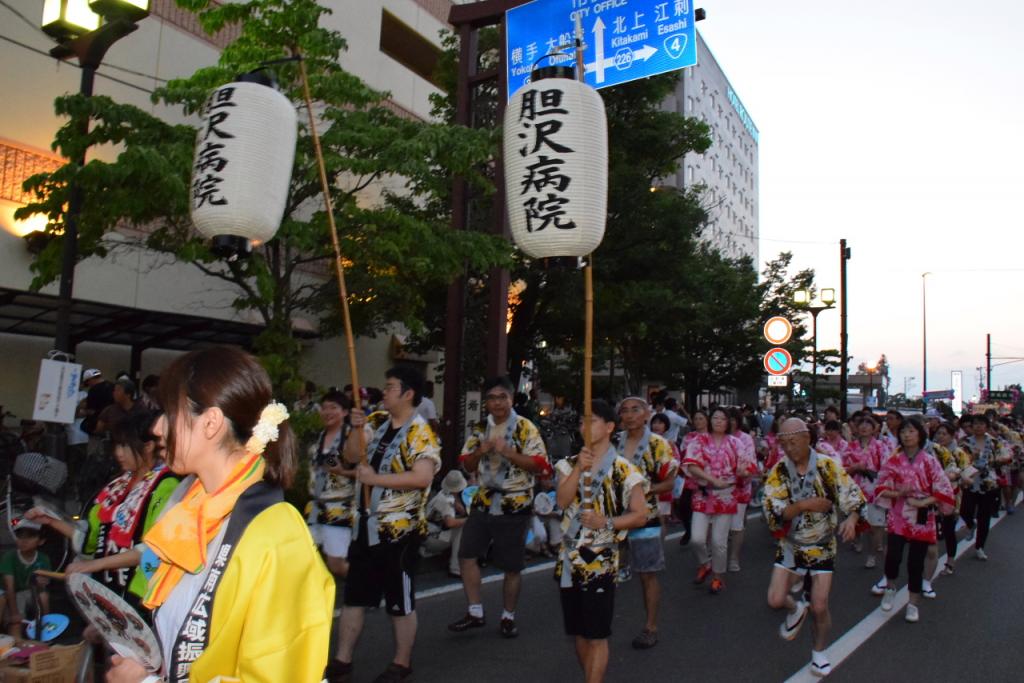 奥州水沢夏まつり2015前編 子供みこし・地方太鼓・干支和まつり・水沢ざっつぁか 2015/08/01
