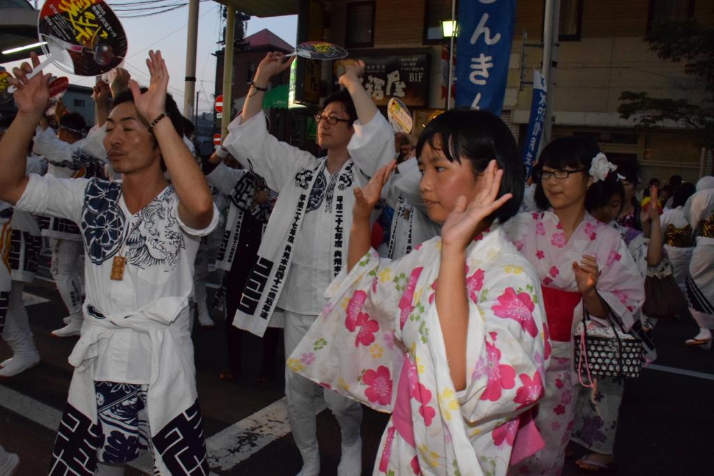 奥州水沢夏まつり2015前編 子供みこし・地方太鼓・干支和まつり・水沢ざっつぁか 2015/08/01
