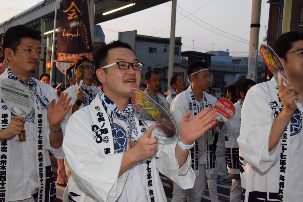 奥州水沢夏まつり2015前編 子供みこし・地方太鼓・干支和まつり・水沢ざっつぁか 2015/08/01